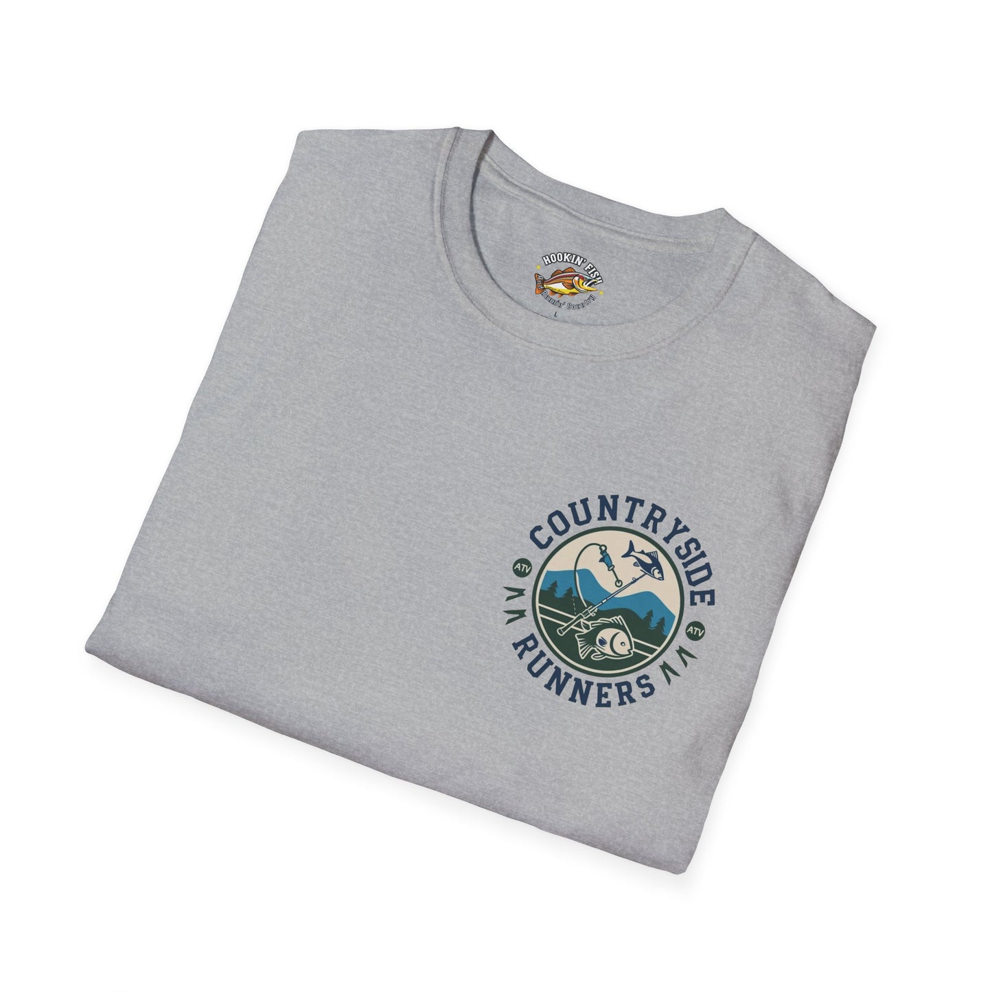 Countryside Fishing T-Shirt - rods and country