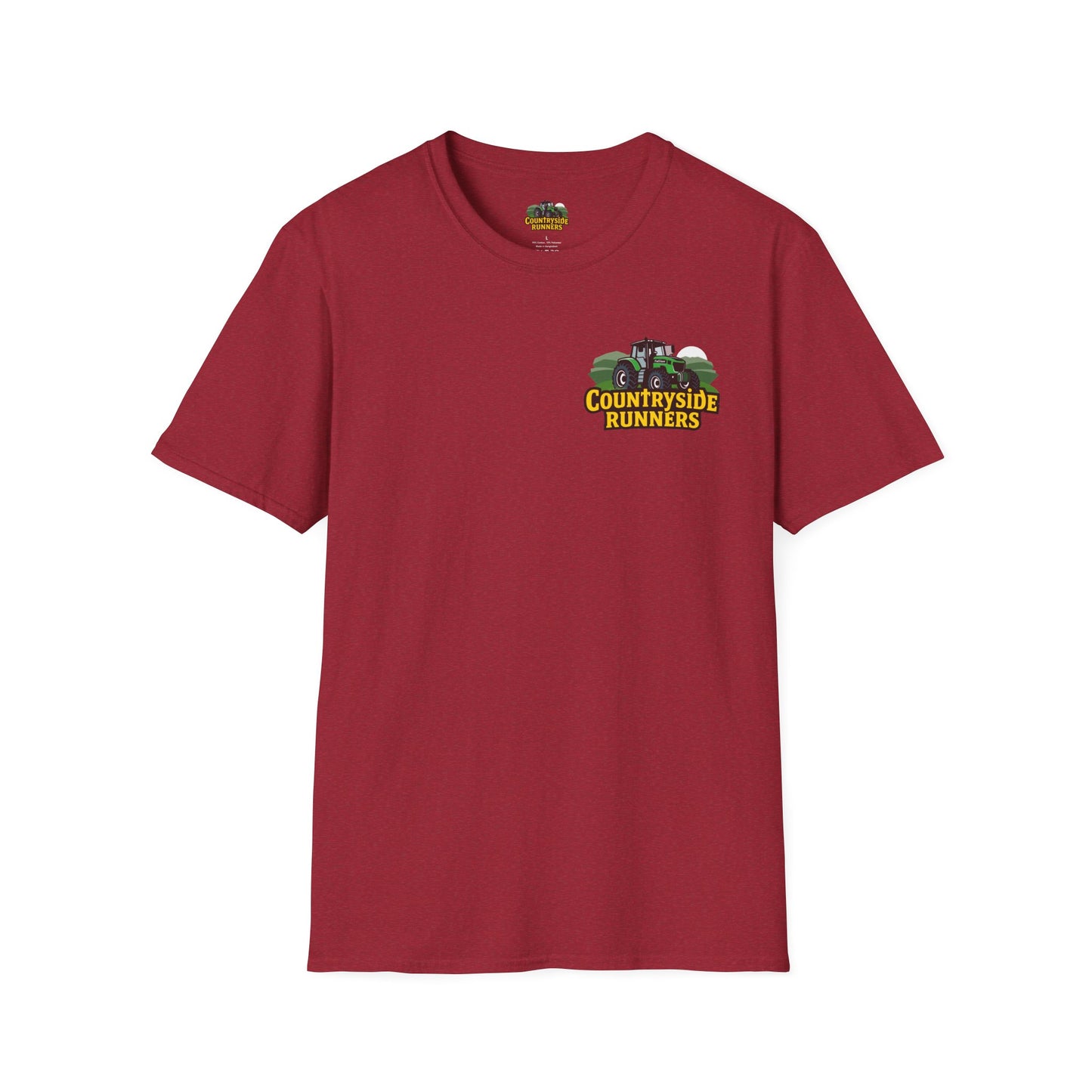 Countryside Runners Unisex Softstyle T-Shirt | Farm Life Apparel, Outdoor Fun Wear, Personalized Gift, Rural Lifestyle, Comfortable Tee