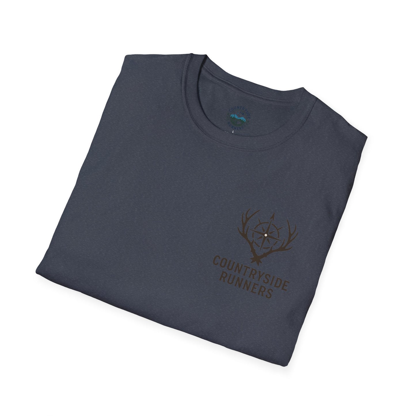 Countryside Runners T-Shirt, Rustic Outdoor Apparel, Gift for Dog Lovers, Hiking Shirt, Country Life Fashion