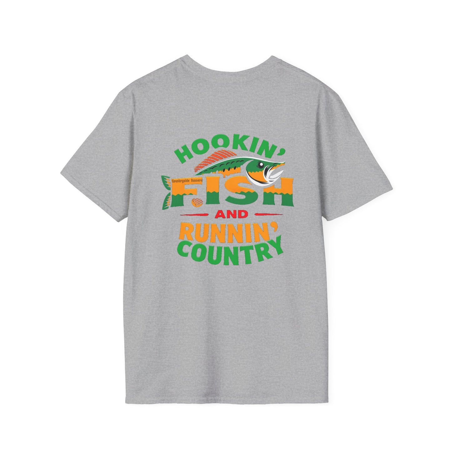 Countryside Fishing T-Shirt - rods and country