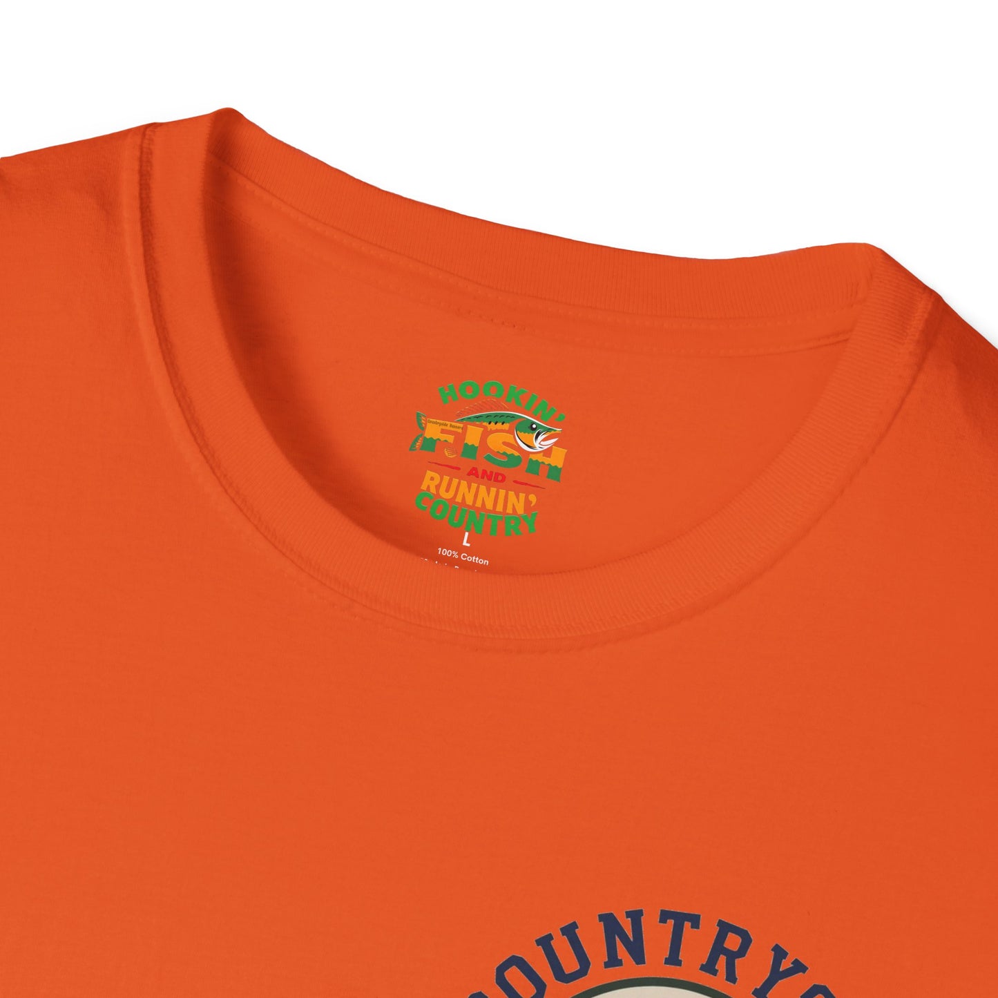 Hooked- Countryside Fishing T-Shirt rods and country