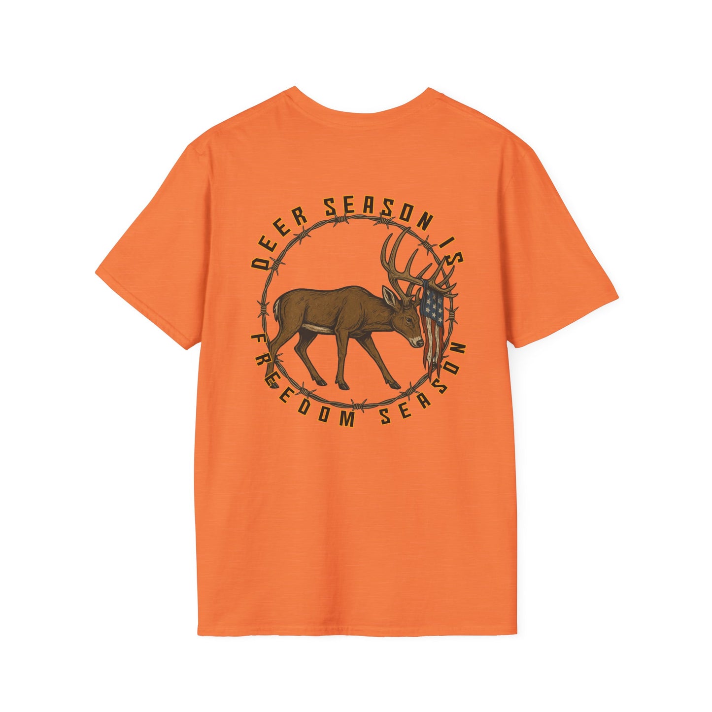 Patriotic Deer Unisex T-Shirt