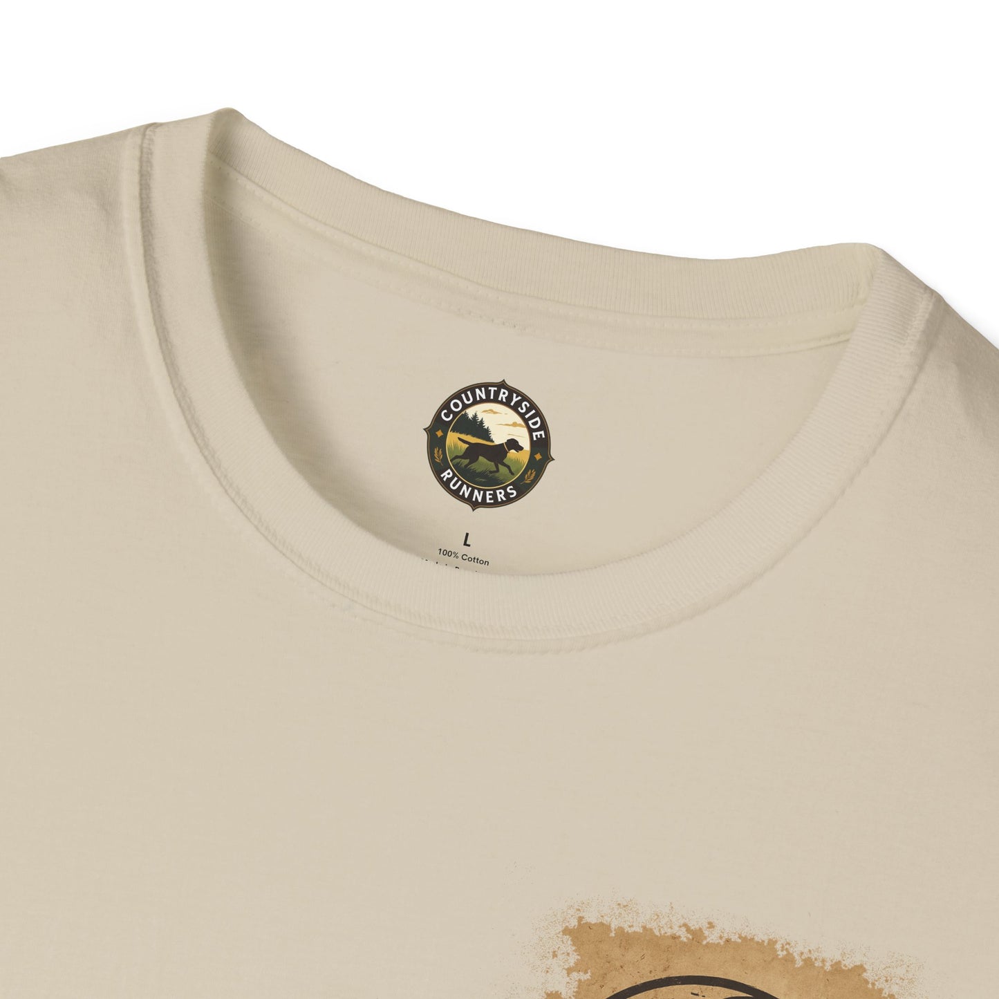 Countryside Runners Unisex Softstyle T-Shirt - Perfect for Dog Lovers, Runners, Outdoor Adventures, Gifts, Casual Wear