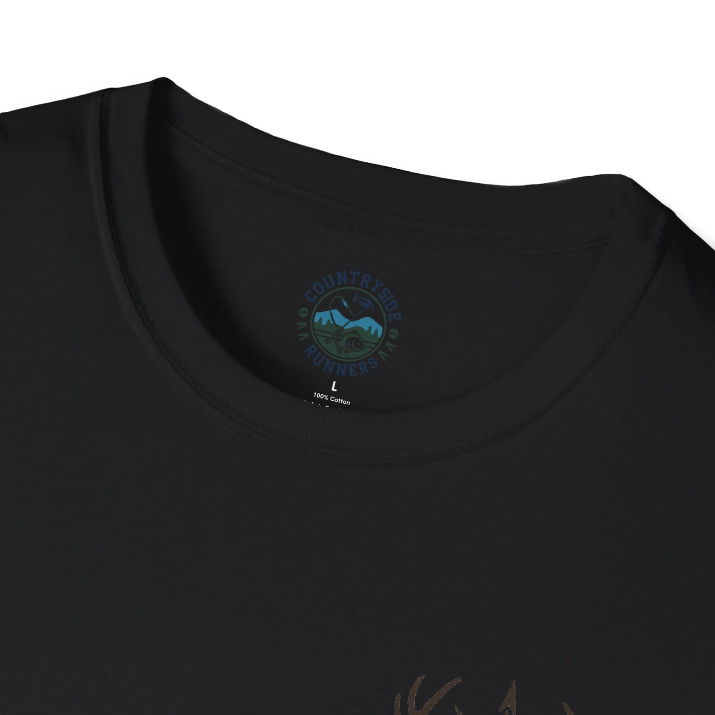 Countryside Runners T-Shirt, Rustic Outdoor Apparel, Gift for Dog Lovers, Hiking Shirt, Country Life Fashion