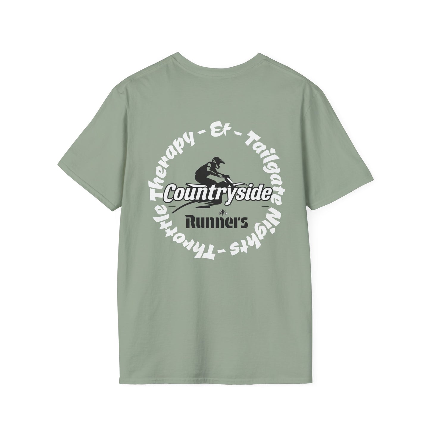 Throttle Therapy Countryside Runners brand T-shirt