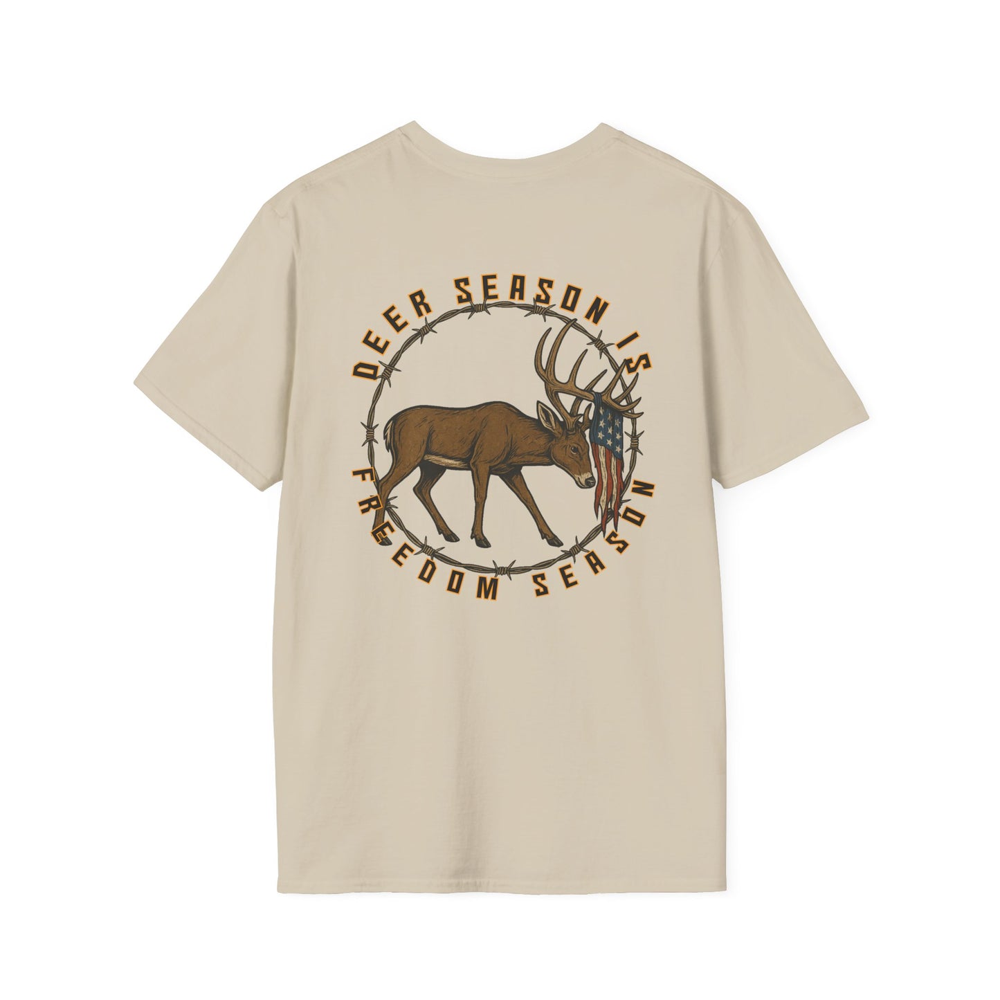 Patriotic Deer Unisex T-Shirt