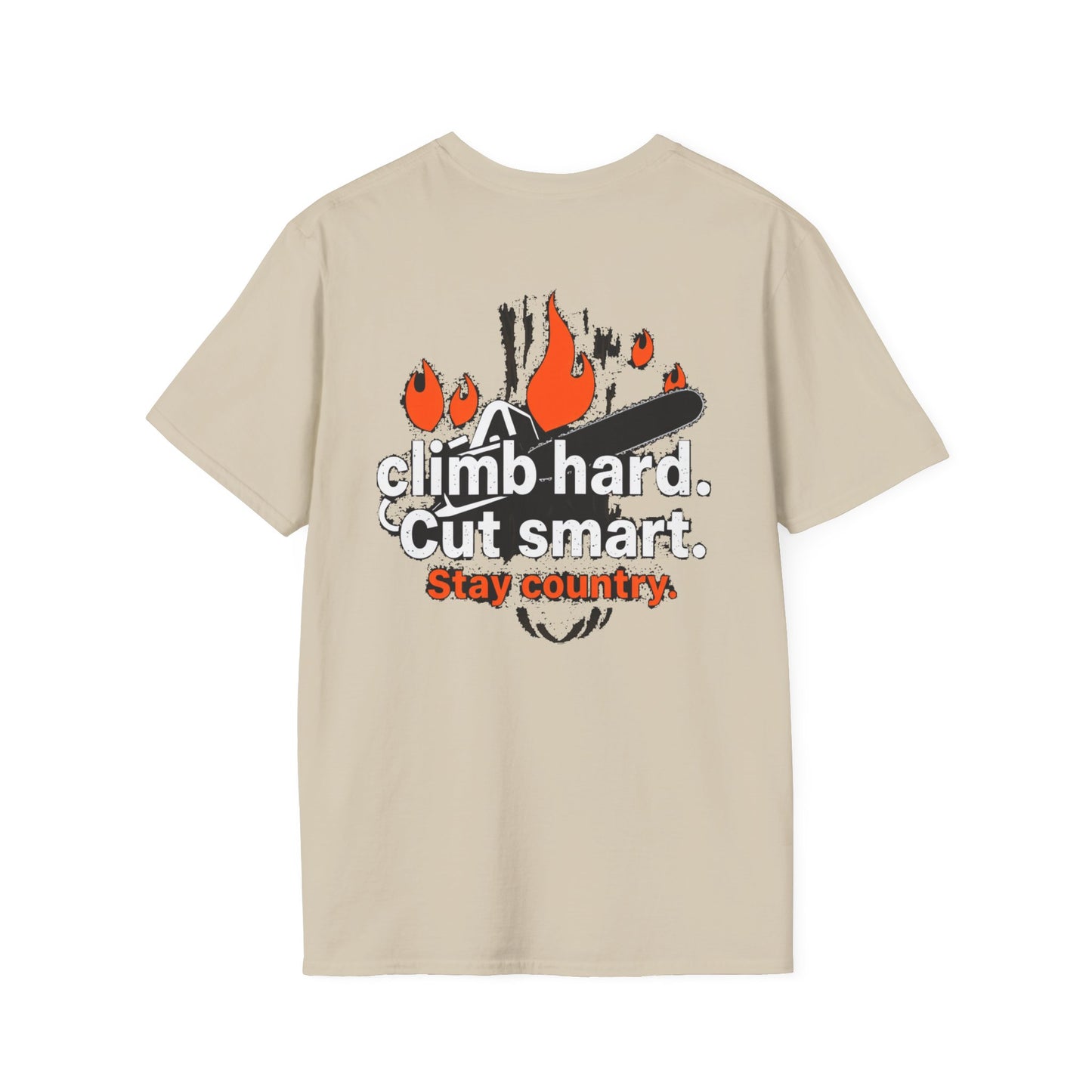 Climb hard cut smart blue collar built Unisex T-Shirt - Blue Collar Countryside Runners Merch