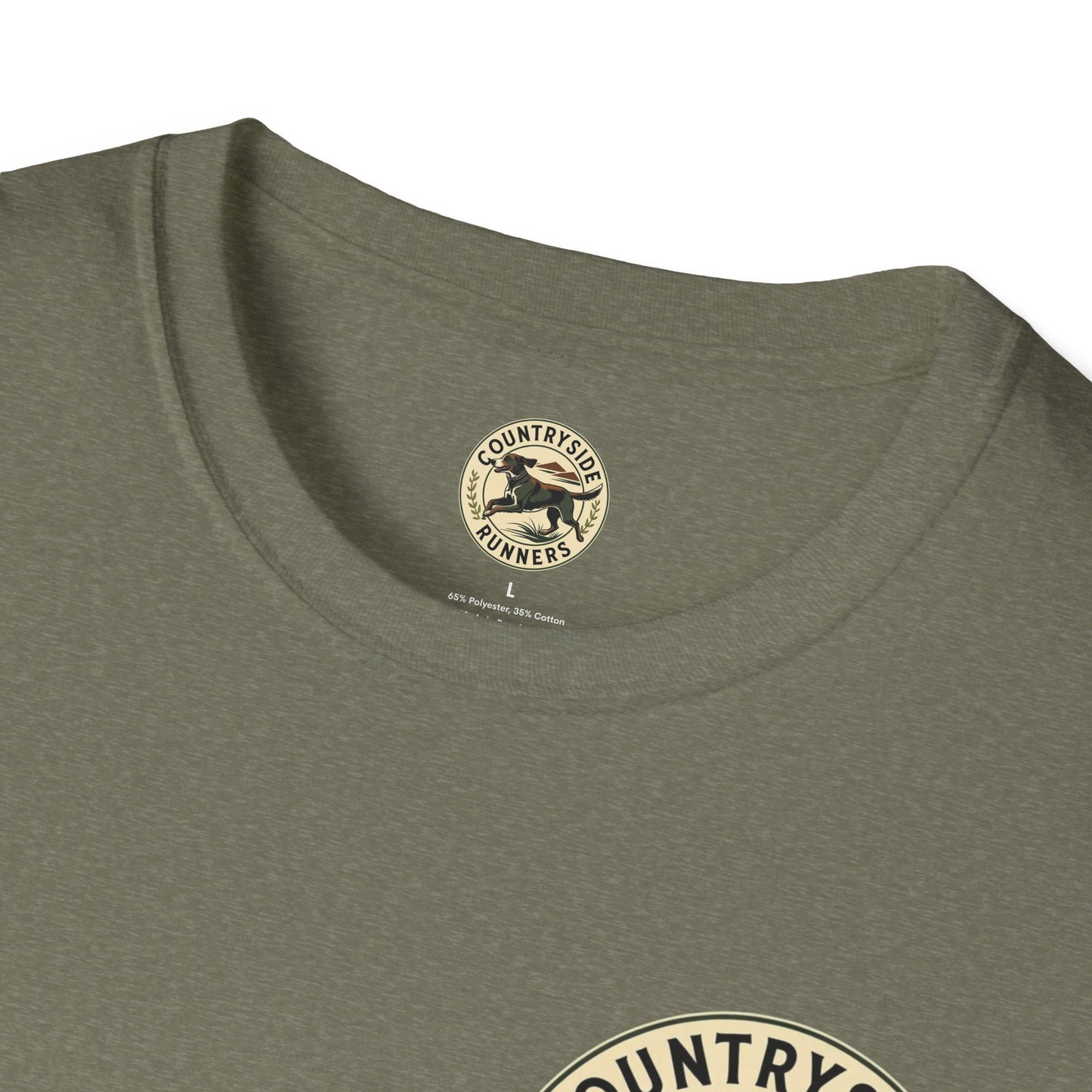Unisex Country-Themed Graphic Tee, Vintage Runner T-Shirt, Nature Lover Gift, Outdoor Lifestyle Apparel, Gifts for Him/Her