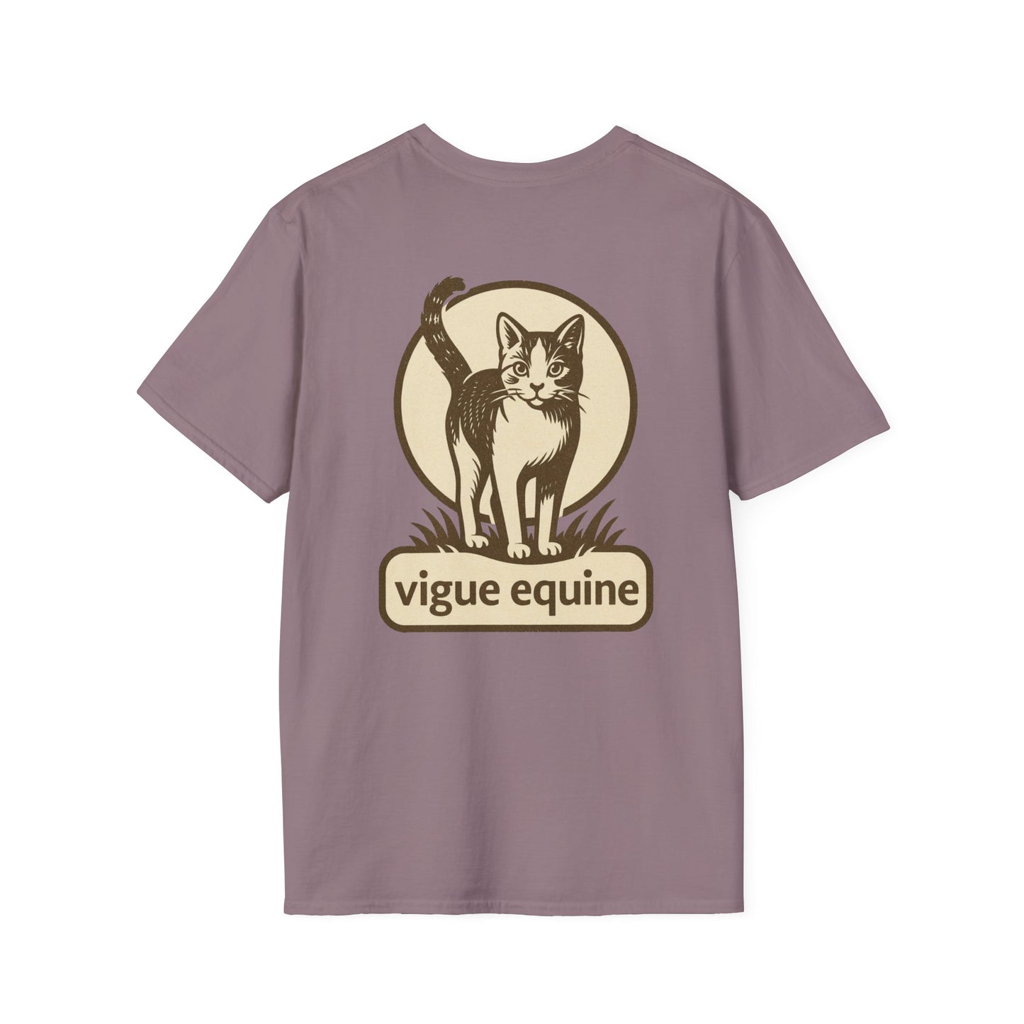Alley Cat Vigue Equine LLC Merch for Countryside Runners- soft style t-shirt