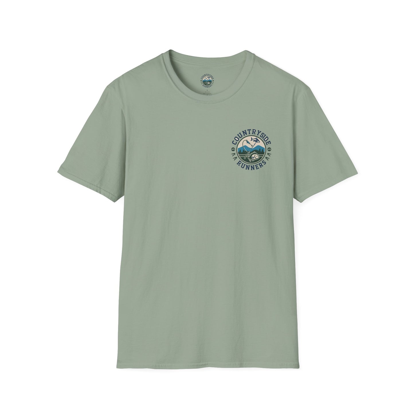 Adventure-Themed Unisex Softstyle T-Shirt, Fishing Tee, Outdoor Enthusiasts, Gift for Him, Nature Lover's Apparel