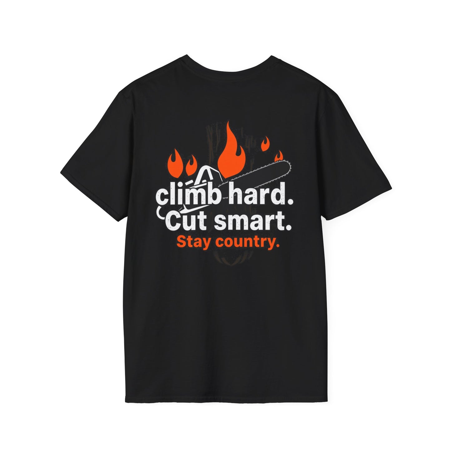 Climb hard cut smart blue collar built Unisex T-Shirt - Blue Collar Countryside Runners Merch
