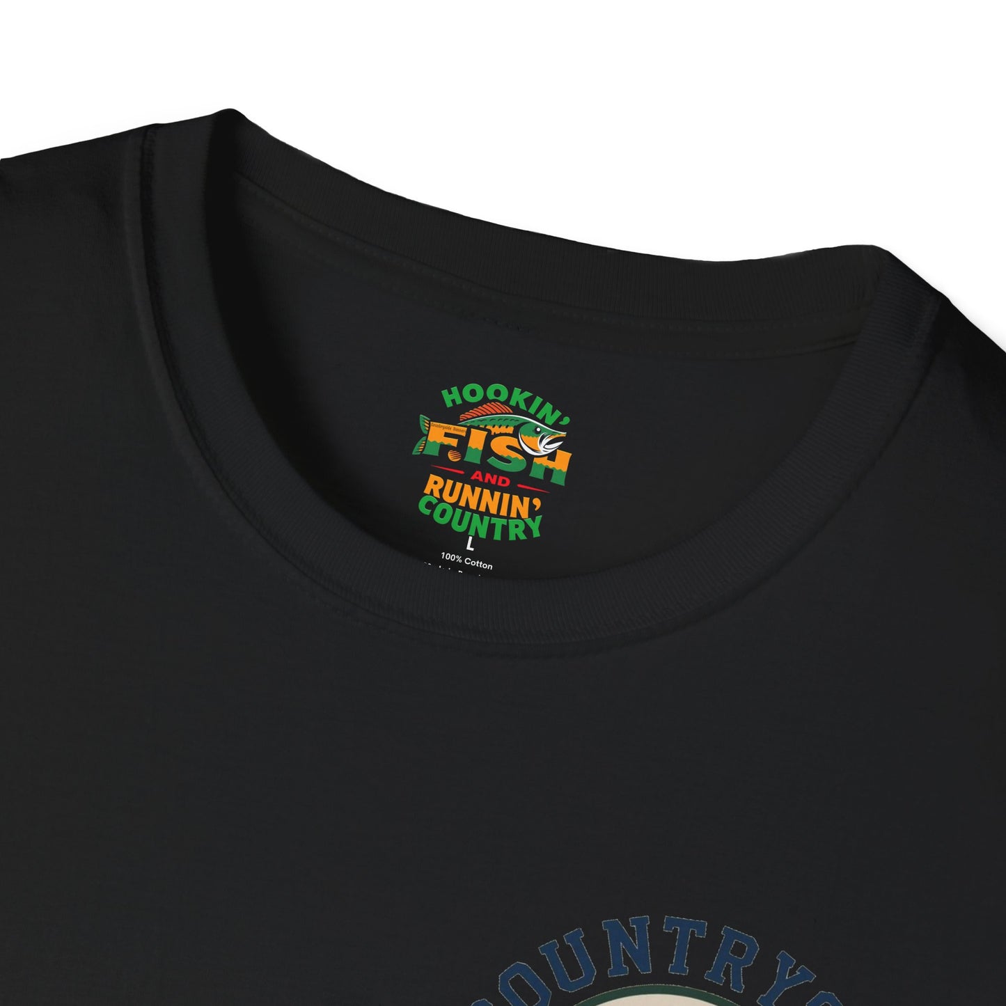 Hooked- Countryside Fishing T-Shirt rods and country