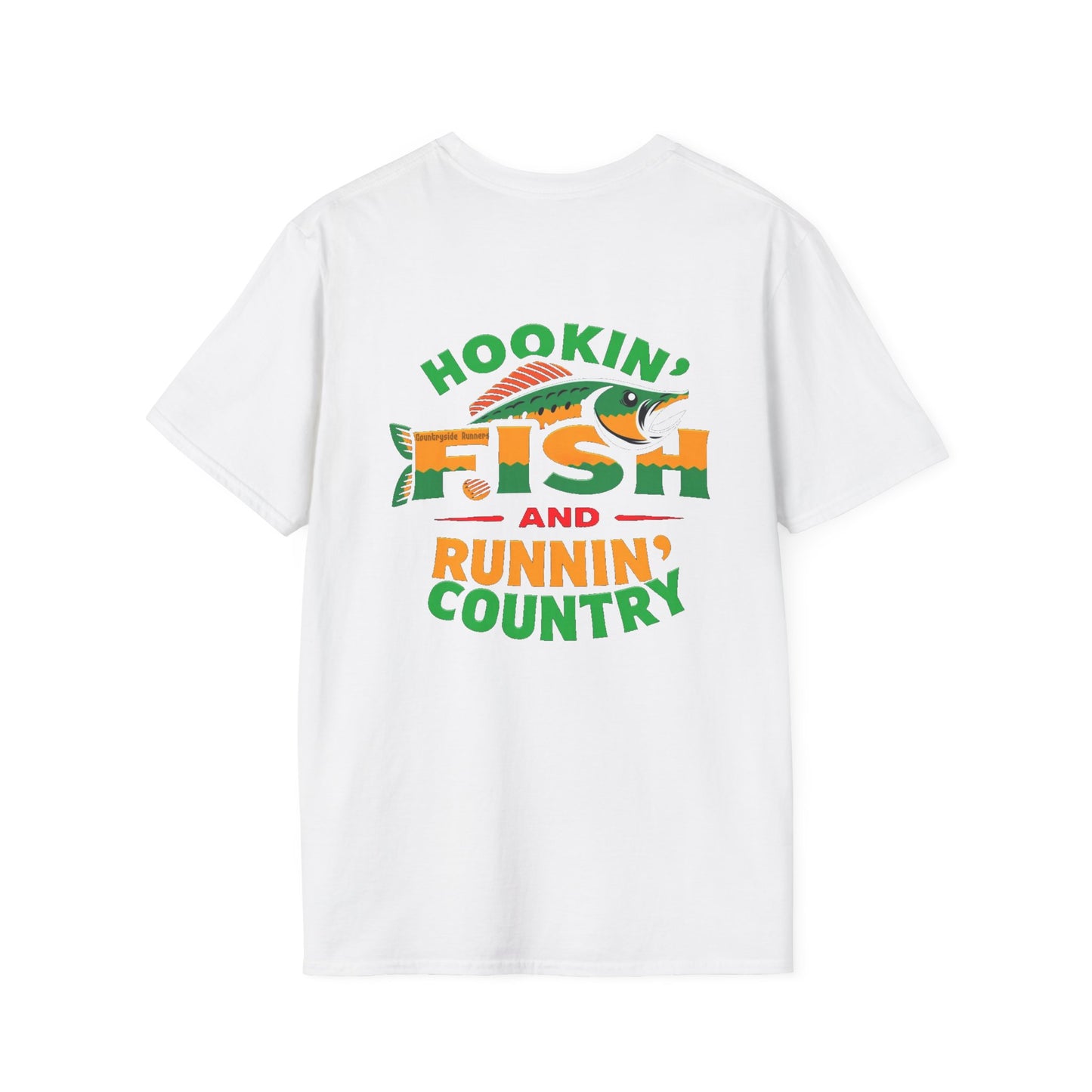 Countryside Fishing T-Shirt - rods and country