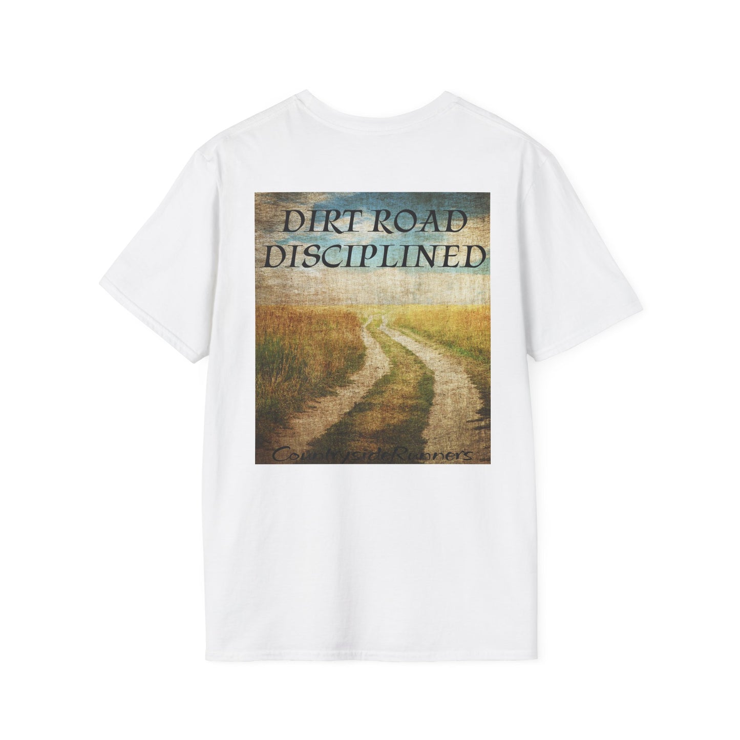 Dirt Road Disciplined Countryside Runners brand T-shirt