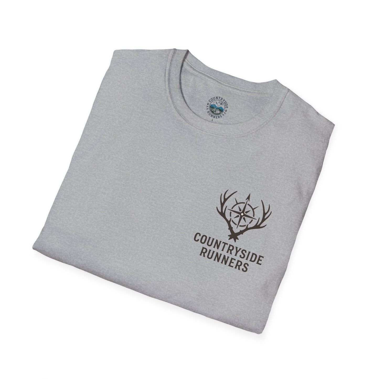 Countryside Runners T-Shirt, Rustic Outdoor Apparel, Gift for Dog Lovers, Hiking Shirt, Country Life Fashion