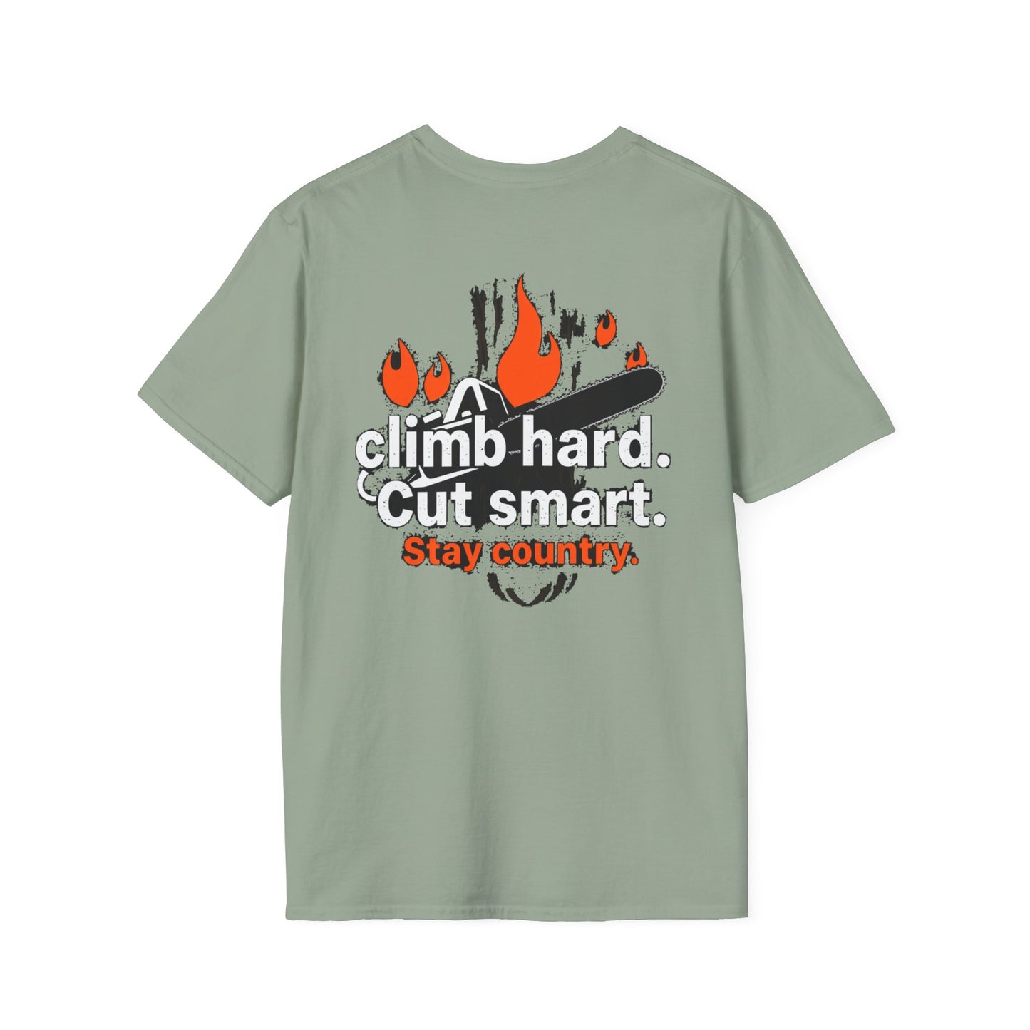 Climb hard cut smart blue collar built Unisex T-Shirt - Blue Collar Countryside Runners Merch
