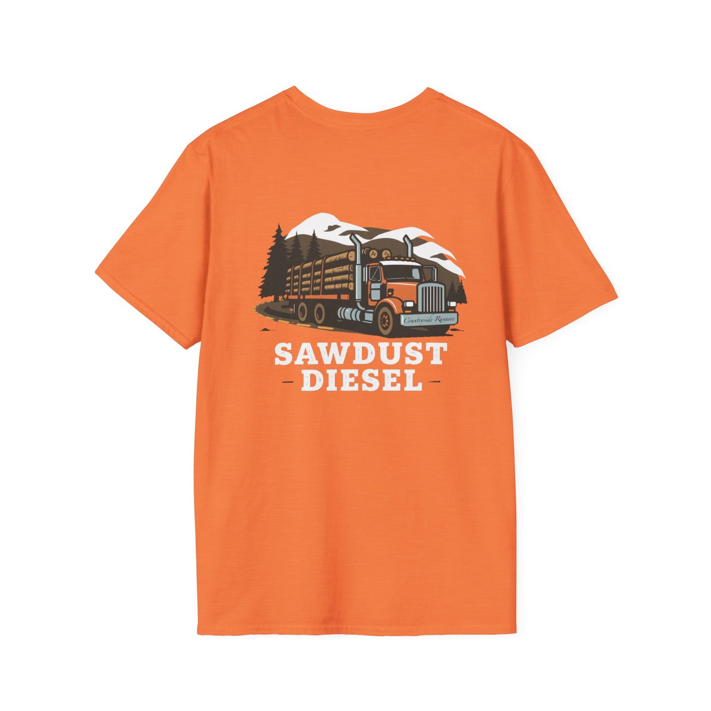Sawdust Diesel blue collar built Unisex T-Shirt - Blue Collar Countryside Runners Merch