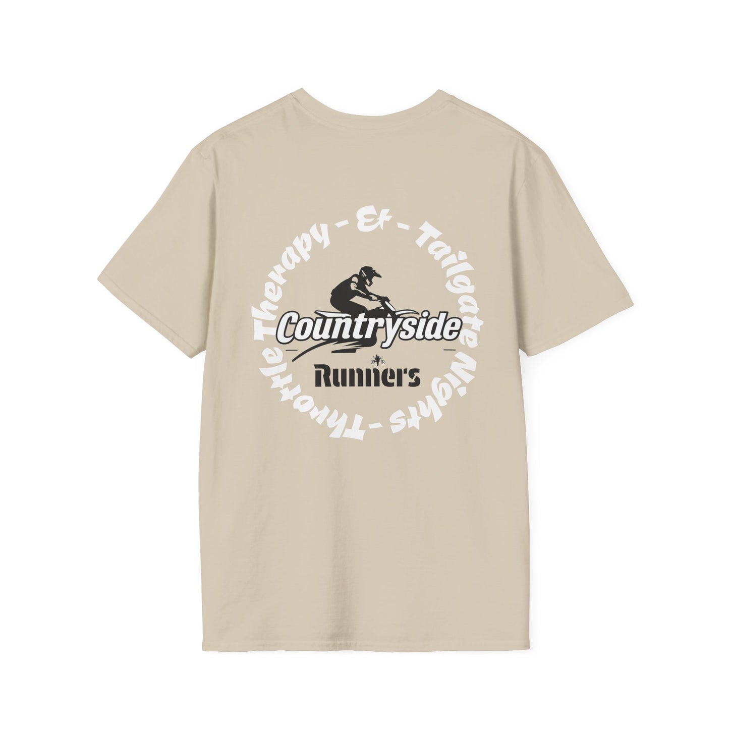Throttle Therapy Countryside Runners brand T-shirt