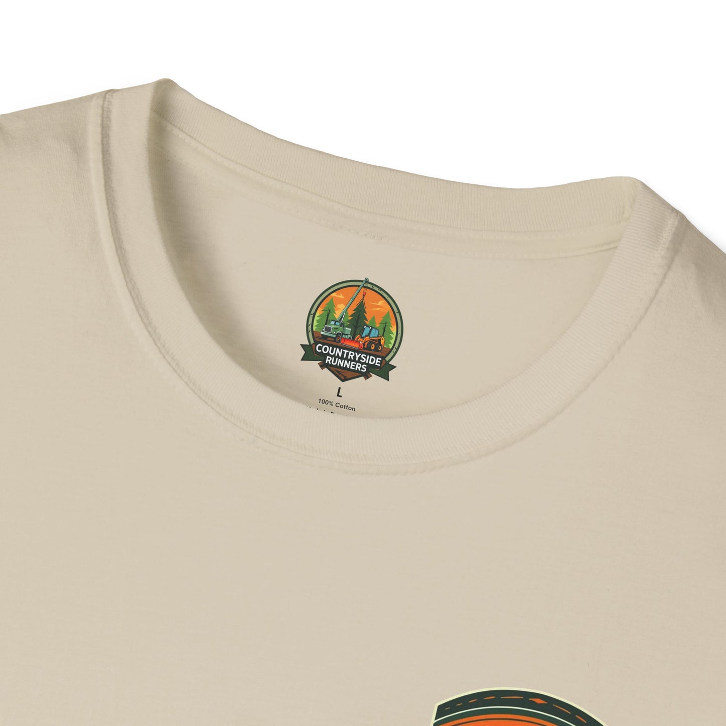 Countryside Runners Blue Collar line Heavy Duty Equipment T-Shirt | Outdoor Adventure Tee, Gift for Nature Lovers, Hiking Apparel, Casual Wear, Eco-Friendly Clothing