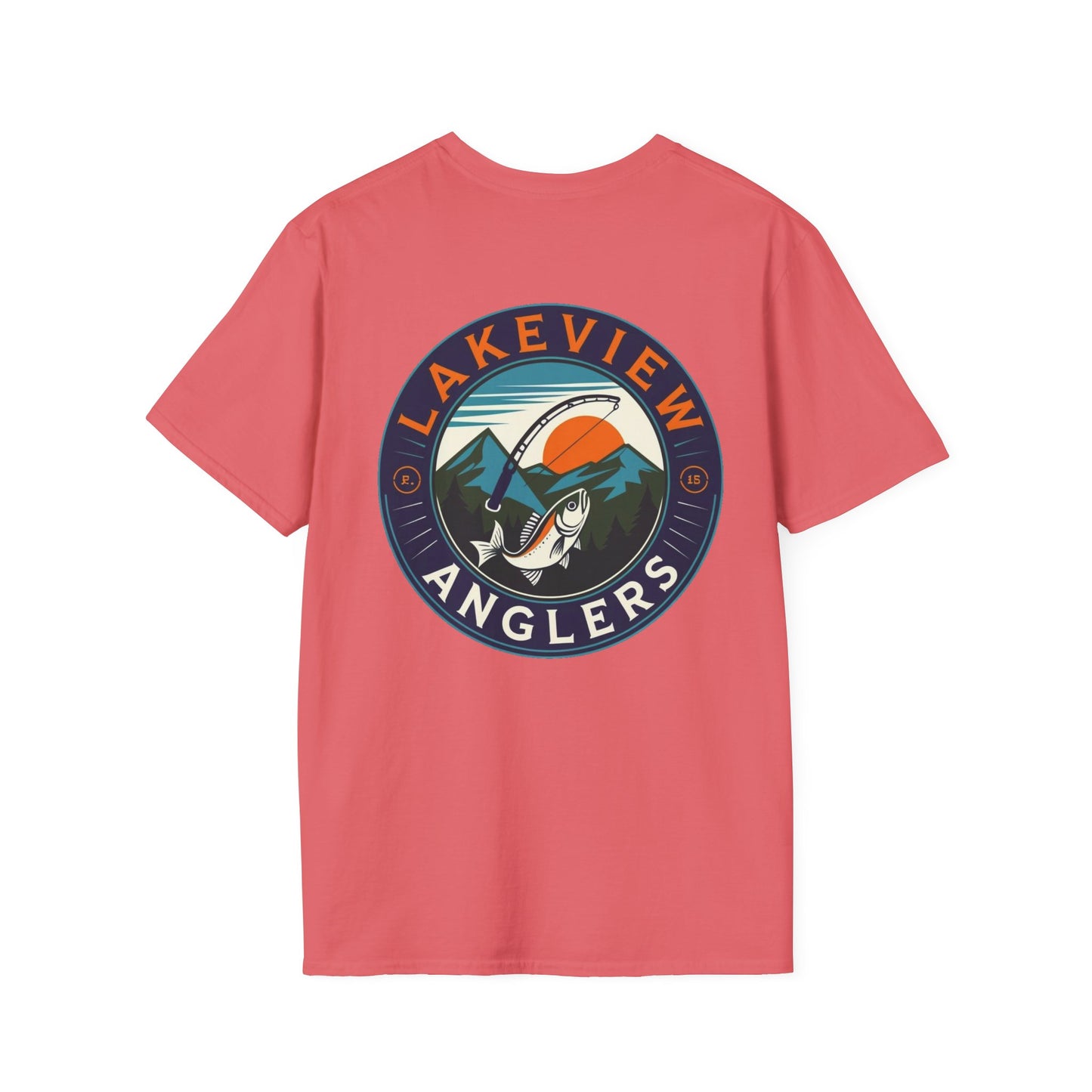 Lakeview Anglers Unisex Softstyle T-Shirt - Fishing Enthusiast Apparel, Outdoor Adventure Tee, Gift for Fishermen, Nature Lover Shirt, [...]