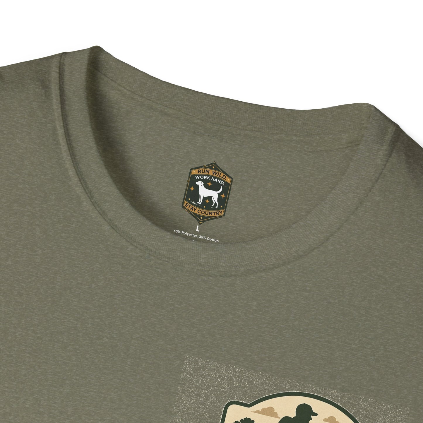 Country Dog T-Shirt, Casual Tee, Gift for Dog Lovers, Pet Owner Apparel, Farmhouse Style, Outdoor Adventure Clothing
