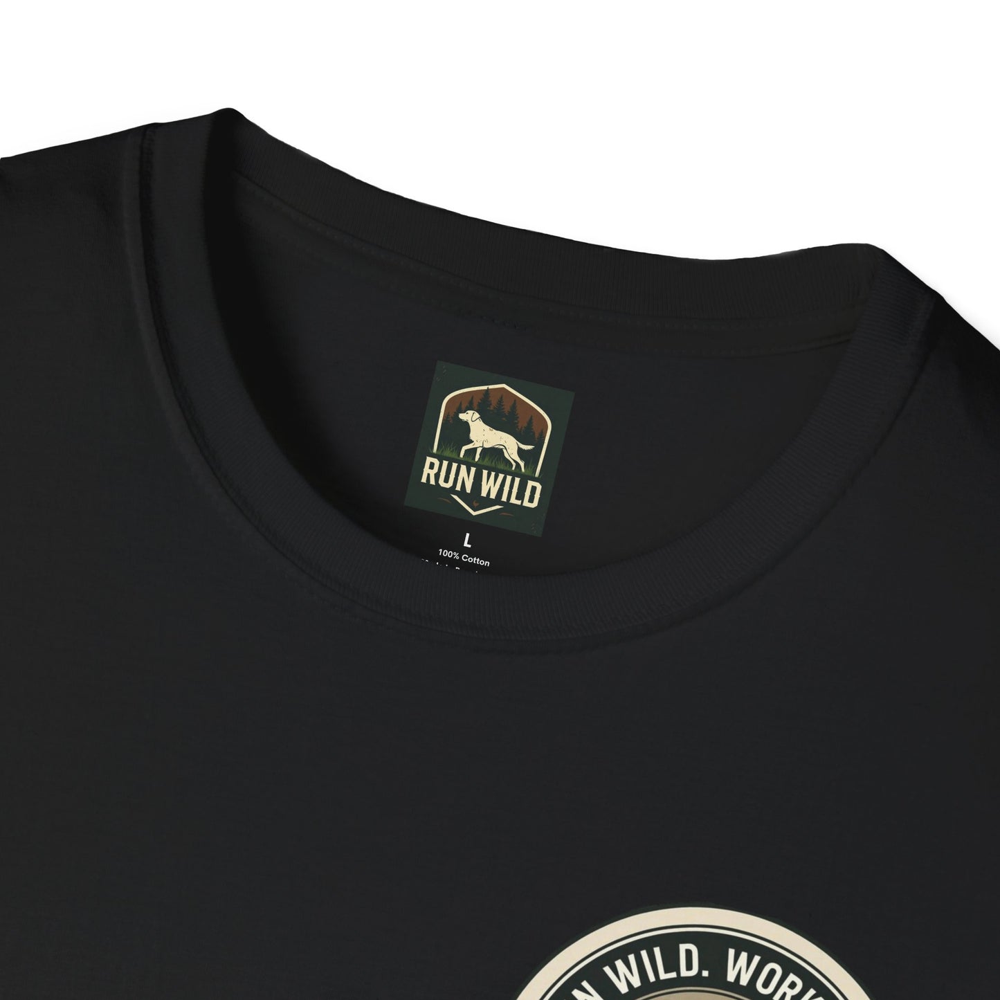 Unisex Softstyle T-Shirt featuring Outdoor Dog & Running Themes | Perfect Gift for Dog Lovers, Runners, Outdoor Enthusiasts, [...]