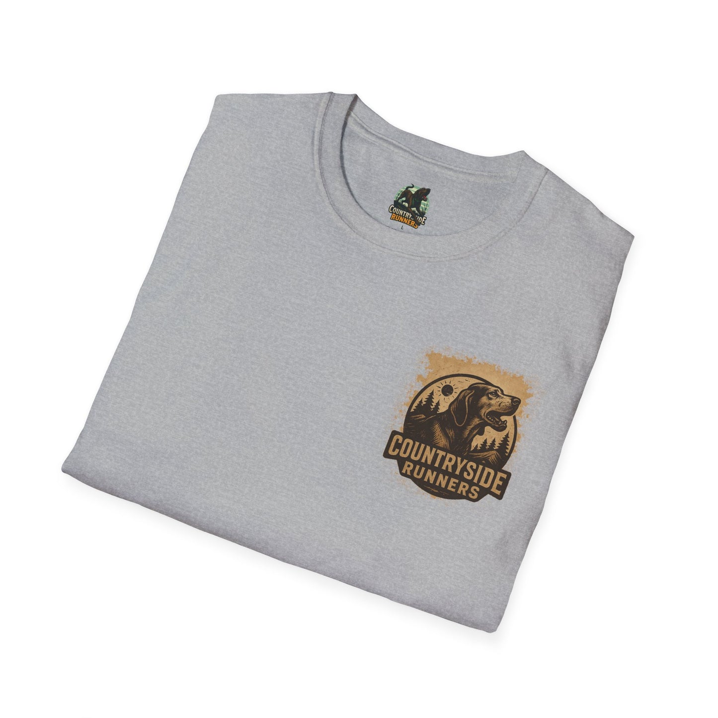 Country Side Runners plott hound T-Shirt, Unisex Dog Lover Tee, Gift for Running Enthusiasts, Outdoor Adventure Apparel, Nature-Themed Shirt
