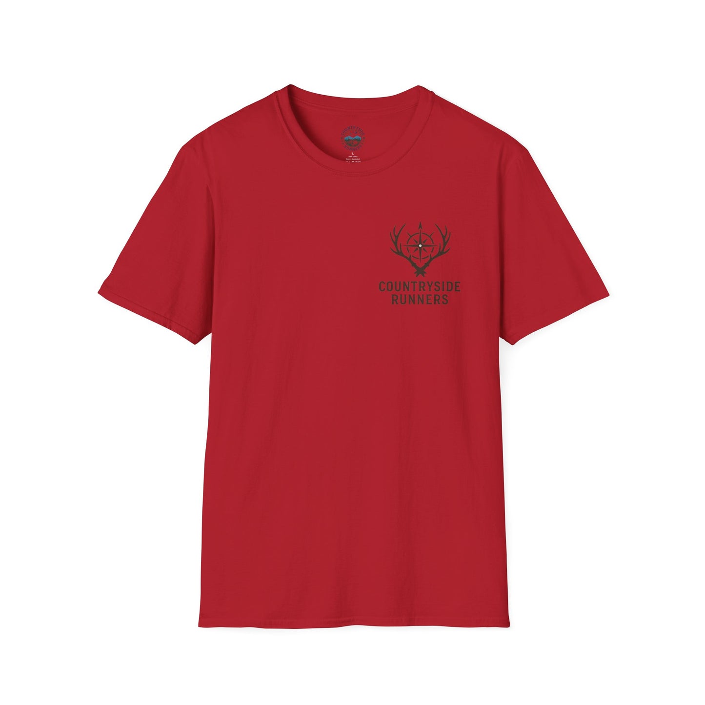 Countryside Runners T-Shirt, Rustic Outdoor Apparel, Gift for Dog Lovers, Hiking Shirt, Country Life Fashion