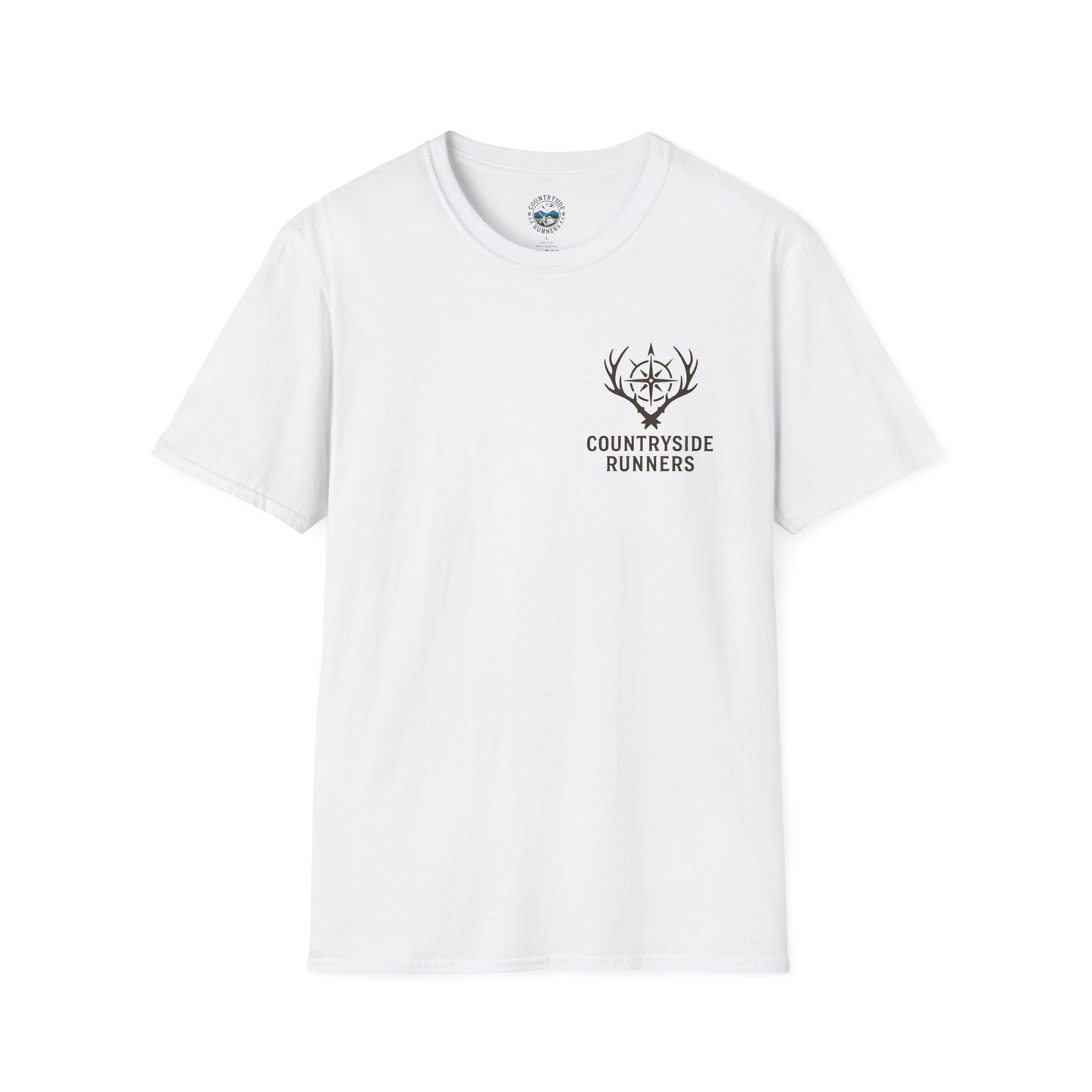 Countryside Runners T-Shirt, Rustic Outdoor Apparel, Gift for Dog Lovers, Hiking Shirt, Country Life Fashion