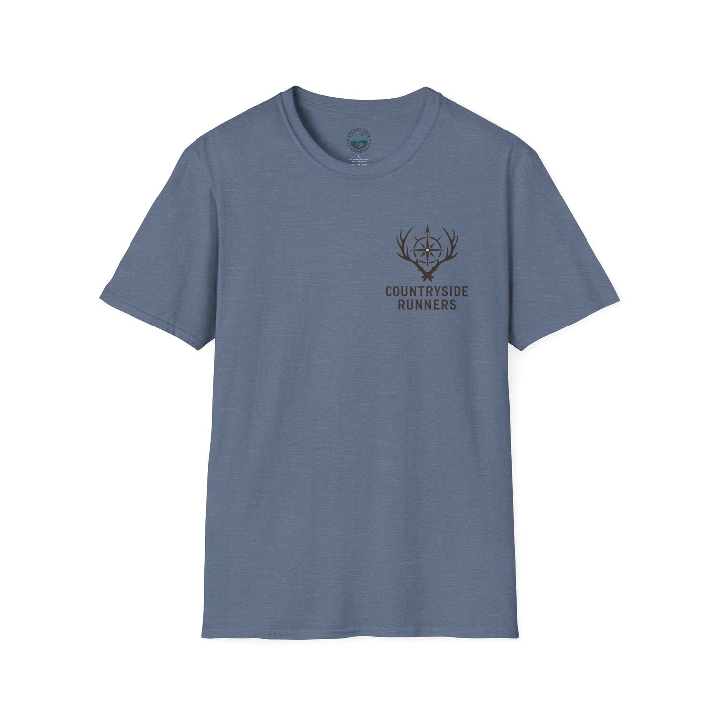 Countryside Runners T-Shirt, Rustic Outdoor Apparel, Gift for Dog Lovers, Hiking Shirt, Country Life Fashion