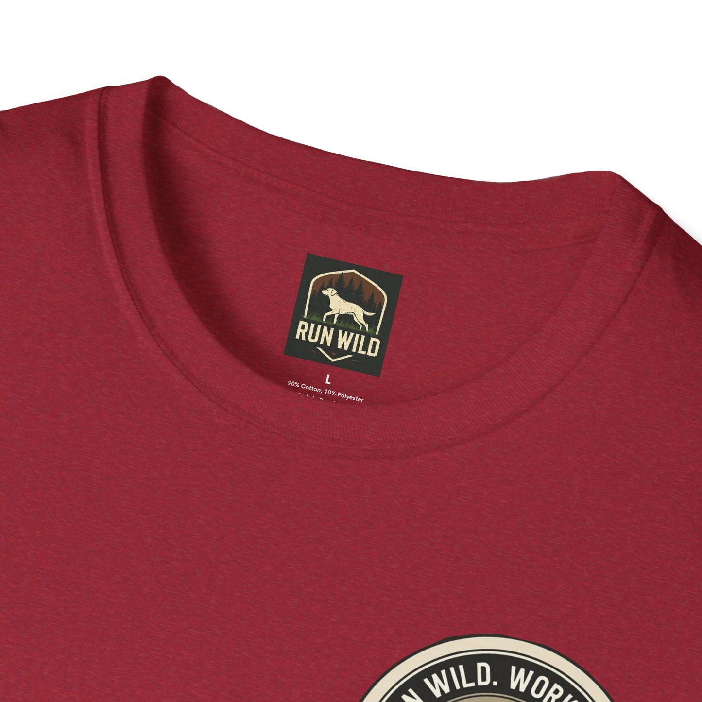 Unisex Softstyle T-Shirt featuring Outdoor Dog & Running Themes | Perfect Gift for Dog Lovers, Runners, Outdoor Enthusiasts, [...]