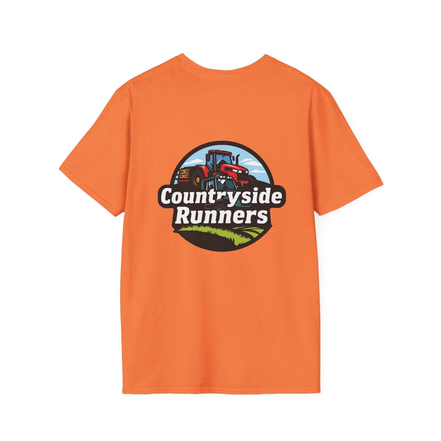 Countryside Runners Unisex Softstyle T-Shirt | Farm Life Tee, Running Gear, Outdoor Apparel, Gift for Runners, Vintage Style Shirt