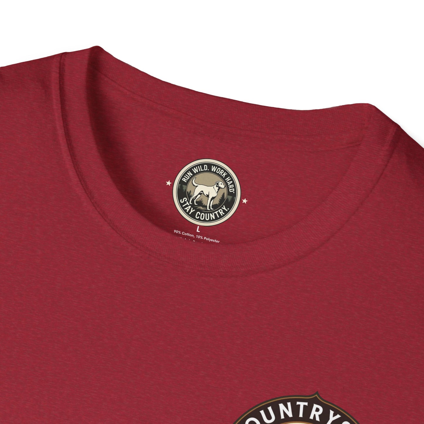 Countryside Runners Unisex Softstyle T-Shirt | Outdoor Adventure Tee, Nature Lover Shirt, Gift for Dog Owners, Running Apparel, Casual Wear